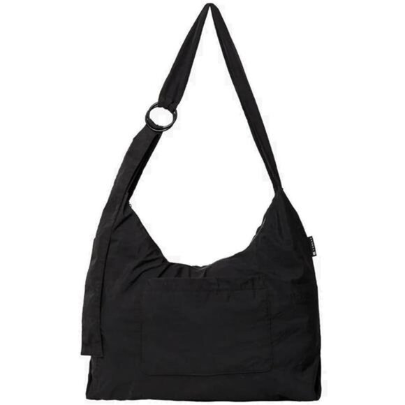 Mini Slouchy Bag Women Crescent Sling Purse Adjustable Strap Foldable Nylon Bag - Picture 7 of 7